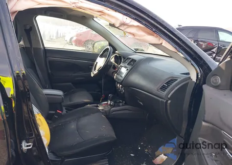 2017 Mitsubishi Outlander Sport 2.0 Es/2.0 Le из США, поврежденный, VIN JA4AP3AU1HZ052631